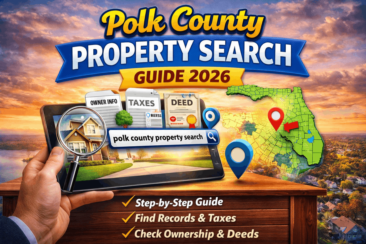 Polk County Property Search Guide 2026: Step-by-Step Process to Find Property Records, Taxes & Ownership