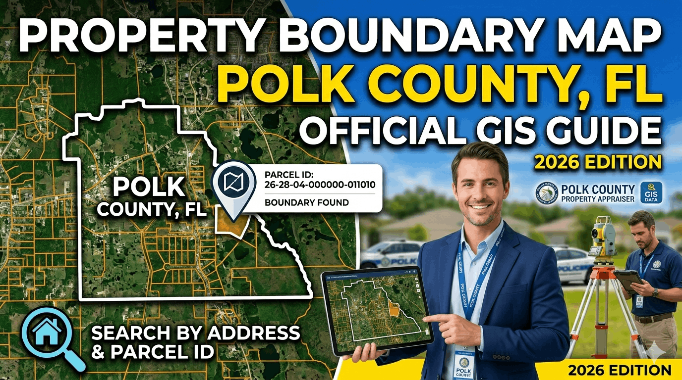 Property boundary map Polk County Guide 2026